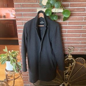 Men’s lined wool overcoat